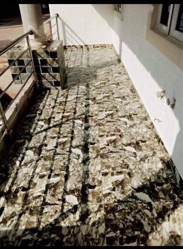After: Balcony tile cleaning