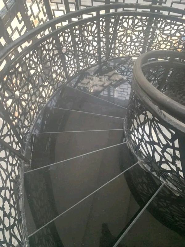 After: Staircase after construction